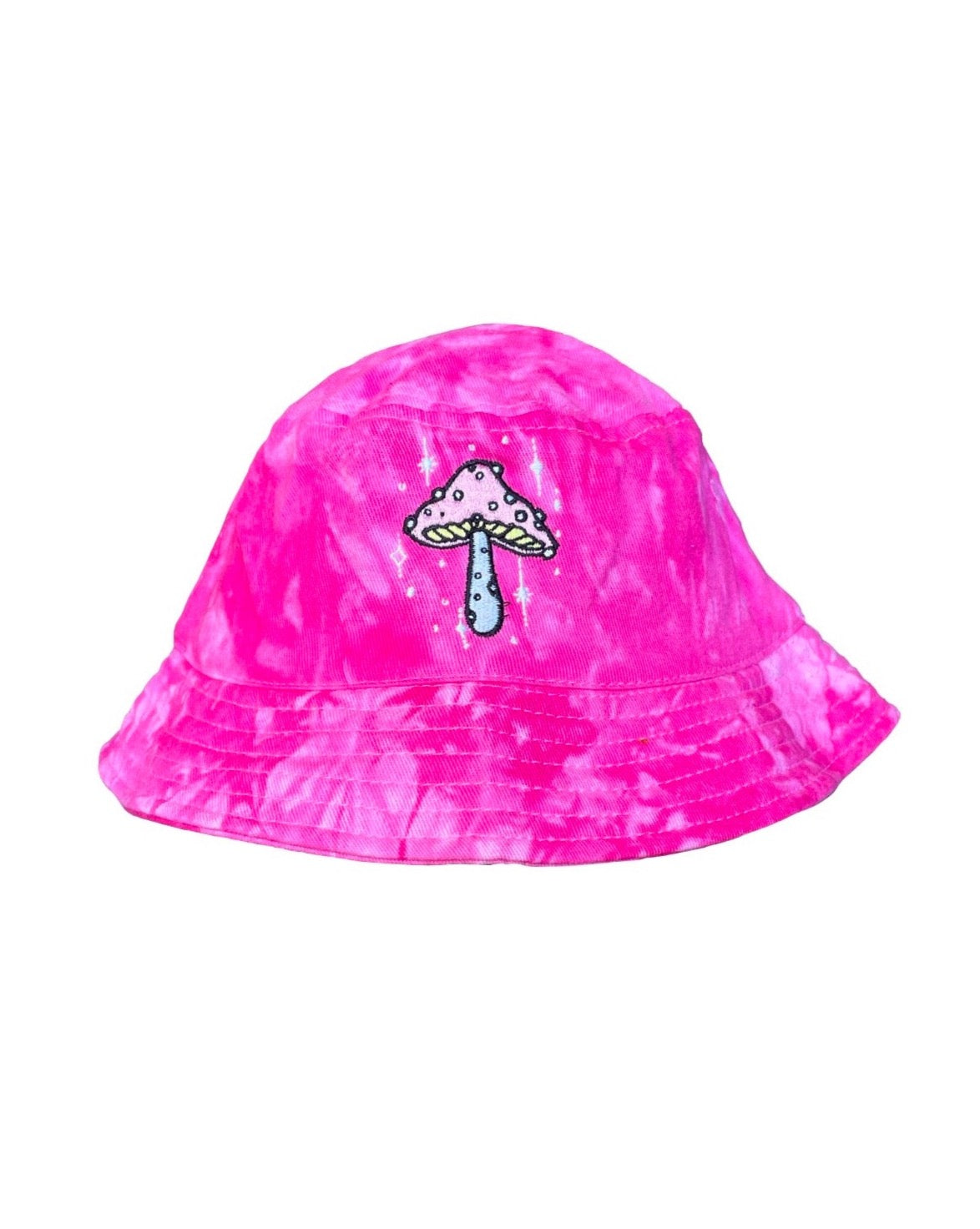 Hot Pink Cotton Bucket Hat