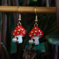 Pearl Mushroom Earrings