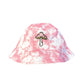 Light Pink Tie Dye Cotton Bucket Hat