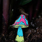 Pink & Blue Mushroom Pin